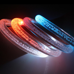 PULSEIRAS LUMINOSAS EM CART&Atilde;O (12 unid.)