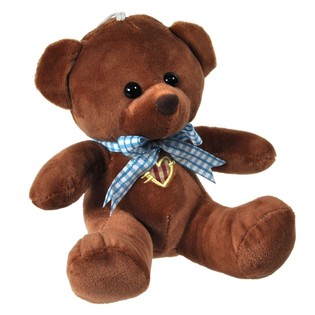 Urso de pel&uacute;cia 19 cm com ventosa (12 un.)