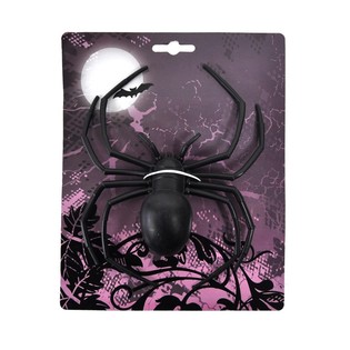 Aranha Vi&uacute;va Negra em Cart&atilde;o (3 un.)