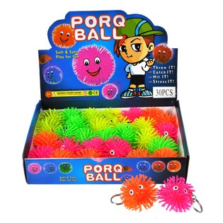 Porta-chaves com Bola Puffer Luminosa (29 un.)