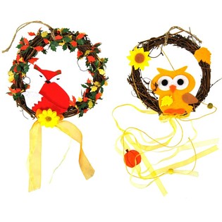Coroa de Decora&ccedil;&atilde;o com Animais (24 un.)