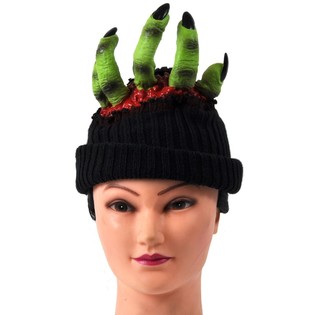 Gorro de Terror com M&atilde;o (6 un.)