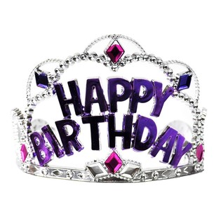 COROA HAPPY BIRTHDAY - MODELO 2 (12 unid.)