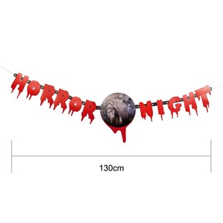 GRINALDA DE LETRAS "HORROR NIGHT" 130 CM (2 un.)