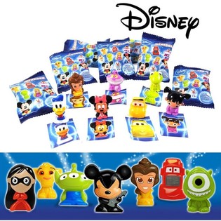 Pack 300 Figuras DISNEY WIKKEEZZ + Autocolante em Blindbag