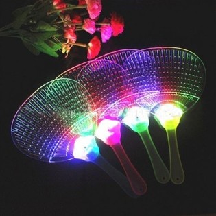Leque Luminoso LED em Expositor (12 unid.)
