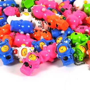 PORTA-CHAVES URSO COM FACES ROTATIVAS (24 un.)