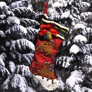 MEIAS DE NATAL DE LUXO (4 un.)