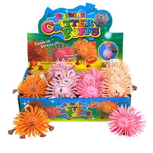 Bolas Puffer "Critter" 8 cm. PRE&Ccedil;O REDUZIDO - FALHA LUZ (12 un.)