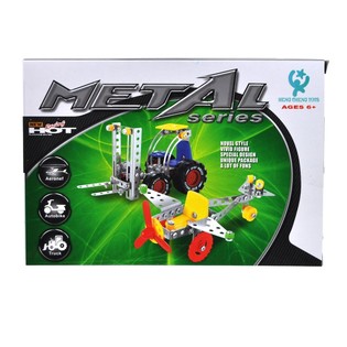 CONSTR&Oacute;I O TEU PR&Oacute;PRIO AVI&Atilde;O DE METAL Kit de 101 Pe&ccedil;as (2 un.)
