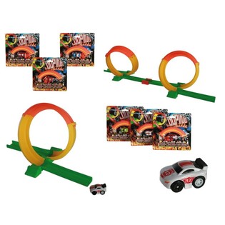 ***SUPER BARATO*** Pista de Corridas com Looping 22,5 cm (48 un)
