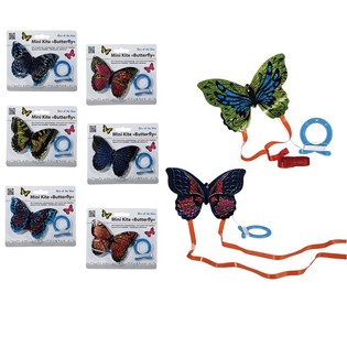 Mini Pipas de Borboleta em Cart&atilde;o (10 un.)