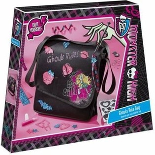 MONSTER HIGH - DECORA A TUA PR&Oacute;PRIA MALA (2 uni.)