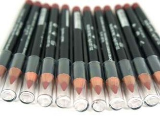 Lápis de Olhos/Lábios Vermelho/Castanho (12 un)