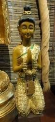 Est&aacute;tua Decorativa de Mulher (1 un) - Figura Elegante