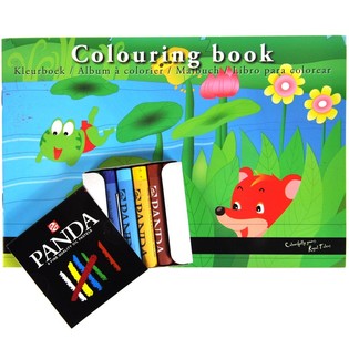Livro de colorir ROYAL TALENS com giz pastel (12 un.)