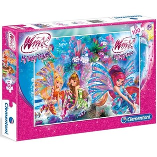 Puzzle Clementoni Winx Club My Fairy Friend 100 Peças (6 un.)