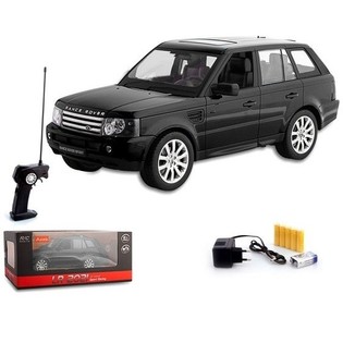 MEGA CARRO TELECOMANDADO GRANDE COM LUZES - PRETO
