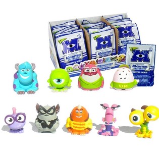 MINI FIGURAS DISNEY PIXAR MONSTERS UNIVERSITY EM DISPLAY (24 unid.)