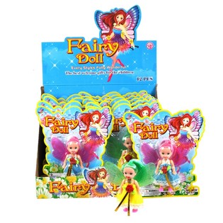 Fadas de Brinquedo em Cart&atilde;o (12 un.)