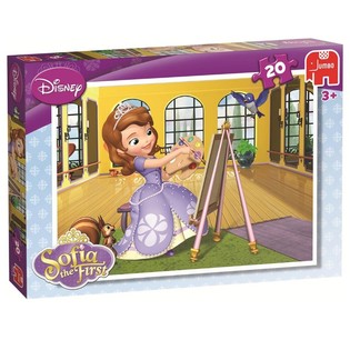 Puzzle Jumbo Disney Sofia a Primeira Pintando 20 Pe&ccedil;as (6 un.)