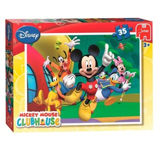 Puzzle Jumbo Disney Mickey Mouse Clubhouse Saltando 35 Peças (3 un.)