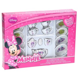 Conjunto de Ch&aacute; Disney Minnie Mouse de 17 pe&ccedil;as (2 un.)