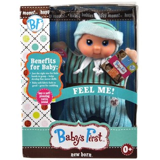 BONECA CHOCALHO BABY'S FIRST PARA BEB&Eacute;S A PARTIR DE 0 ANOS (2 un.)