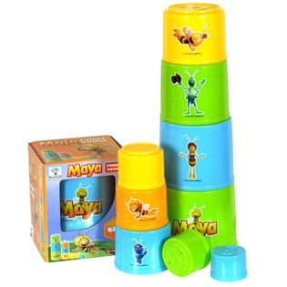 ABELHA MAIA TORRE DE BLOCOS FUNNY TOWER (6 uni.)