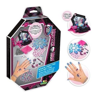 Extens&atilde;o de Est&uacute;dio de Unhas Monster High (5 unid.)