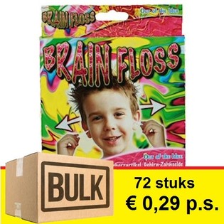 *** OFERTA POR GROSSO *** BRAIN FLOSS / FIO DENTAL PARA C&Eacute;REBRO (72 un.)