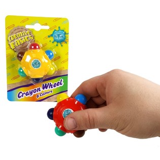 RODA DE GIZ MULTICOLOR EM CART&Atilde;O (24 un.) - GADGET