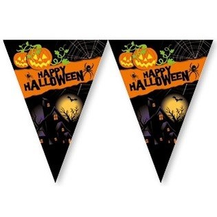 Grinalda de Bandeiras Happy Halloween - 2,3 Metros (6 un.)