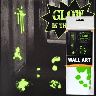 DECORA&Ccedil;&Atilde;O DE PAREDE GLOW IN THE DARK - AUTOCOLANTES (6 un.)