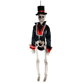 Esqueleto de Pendurar com Cartola 43 cm (3 unid.)