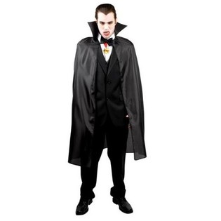 CAPA DE DR&Aacute;CULA PARA ADULTOS - PRETO