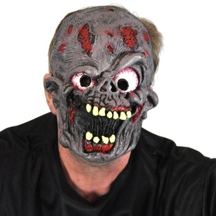M&aacute;scara de zombi flex&iacute;vel (Pack de 3)