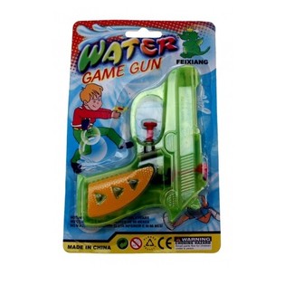 PISTOLA DE &Aacute;GUA EM CART&Atilde;O 12 CM (24 un.)
