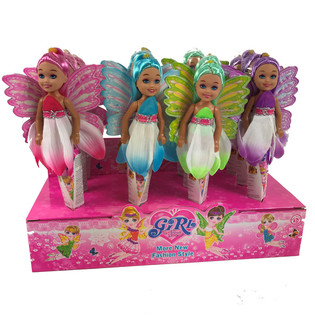 Boneca com Asas em Expositor (12 unid.) - Revenda de Brinquedos