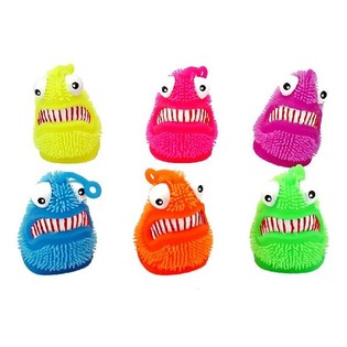 MONSTROS PUFFER LUMINOSOS GRANDES COM LUZ &Oslash;9,5CM (12 un.)