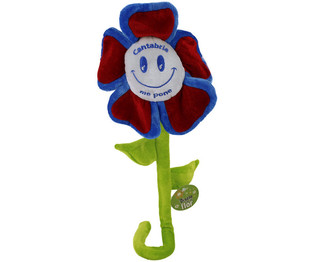 Flor de Pel&uacute;cia Grande, 60 cm - ME PONE (27 unid.)