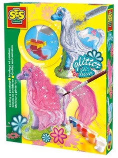 SES Moldar e Pintar - Cavalo com Crina (1 un.)