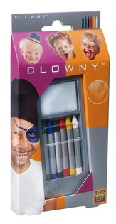 L&aacute;pis de Maquilhagem SES Clowny (6 cores) (1 un.)