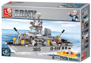 Sluban Army Contratorpedeiro M38-B0125 (1 un.)