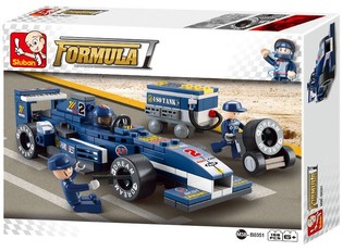 Carro de Corrida Sluban F1 M38-B0351 (1 un.)