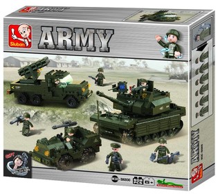 Sluban Exército Conjunto Militar M38-B6800 (1 un.)