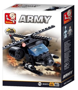 Helicóptero Sluban 8 em 1 M38-B0587G (1 un.)
