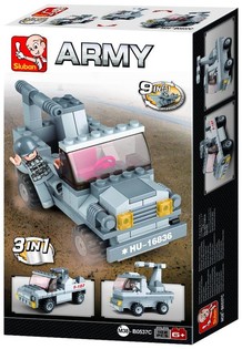 Lan&ccedil;a-Foguetes Sluban Army 3-em-1 M38-B0537C (1 un.)