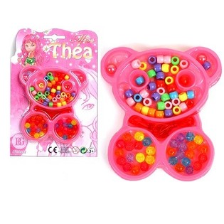 Conjunto de contas, faz a tua pr&oacute;pria pulseira (24 un.)
