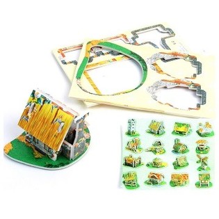 PEQUENO PUZZLE 3D - CASA (48 un.)